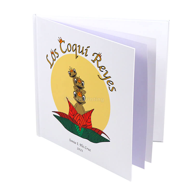 Custom Print Hardcover Book Spanish Kids Children Book Printing Service