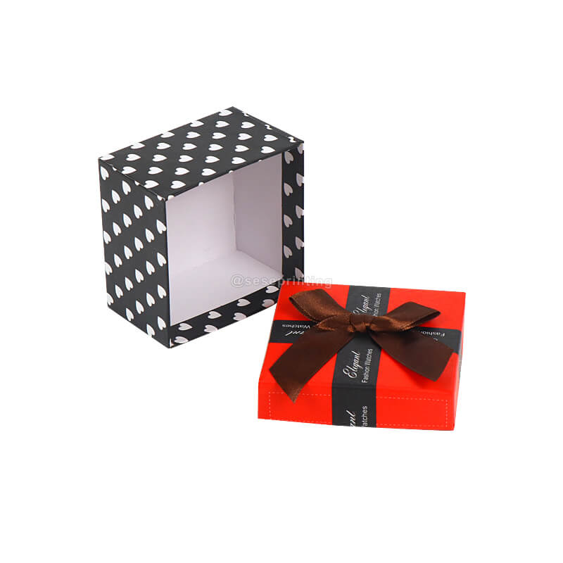 Custom Logo Jewelry Packaging Gift Box Rigid Cardboard Storage Box