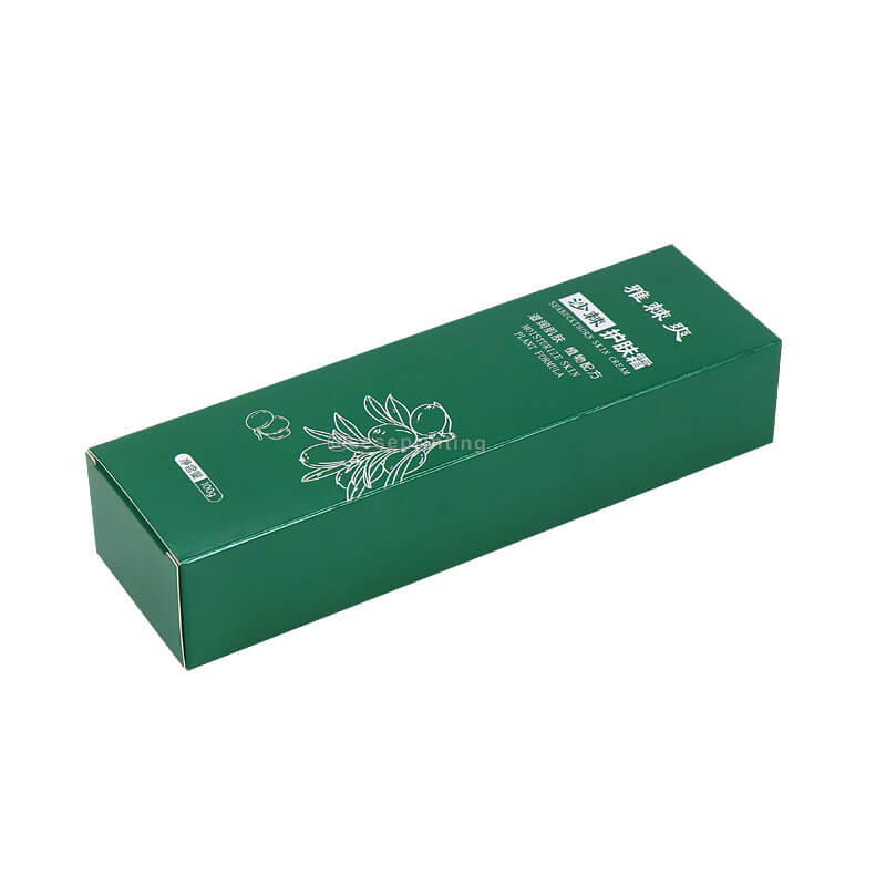 Recycled Paper Folding Tuck Box Custom Printing Cosmetic Box