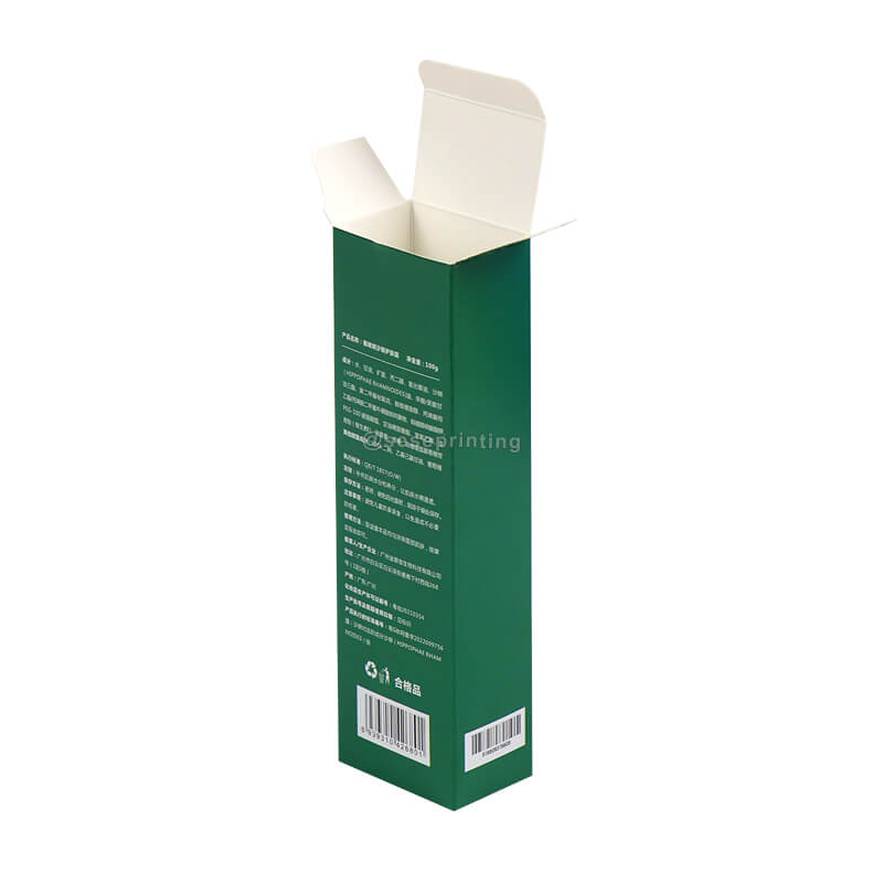Recycled Paper Folding Tuck Box Custom Printing Cosmetic Box