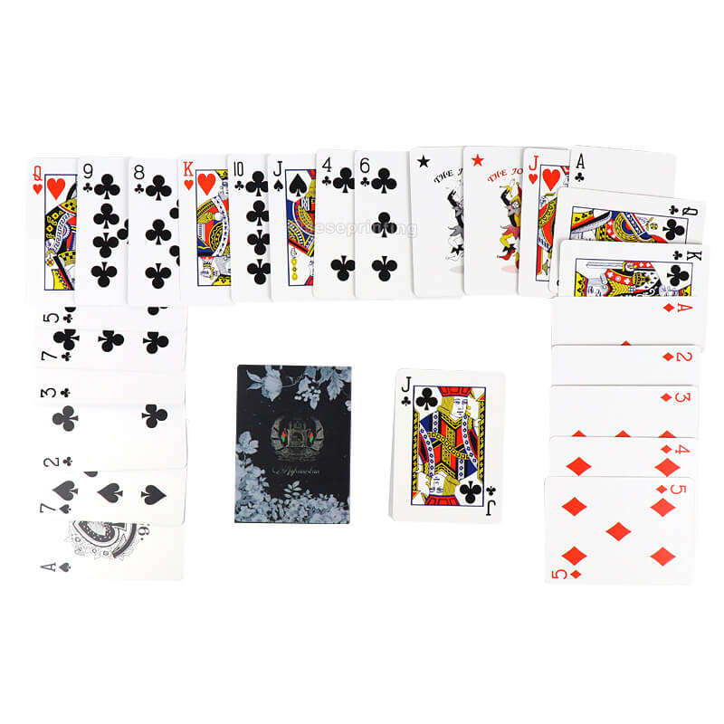 Paper Playing Card Custom Poker Cards Printing Front and Back