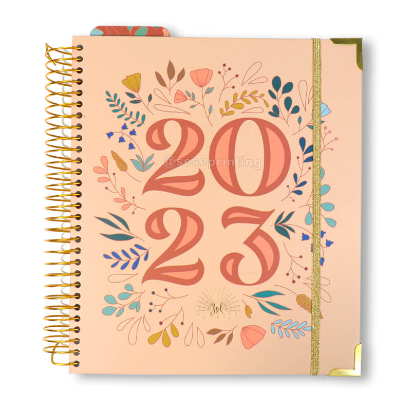 Customized Spiral Budget Challenge Book Daily Financial Planner