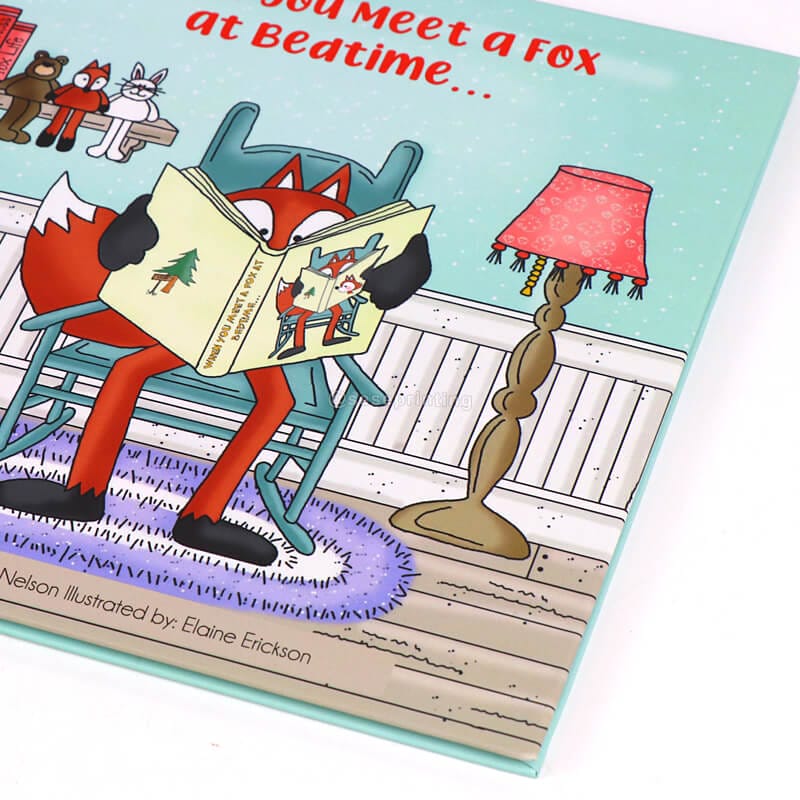 Custom Book Printing Children Story Illustration Picture Book