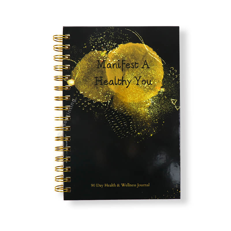 Custom Manifestation Planner Printing Health & Wellness Journal