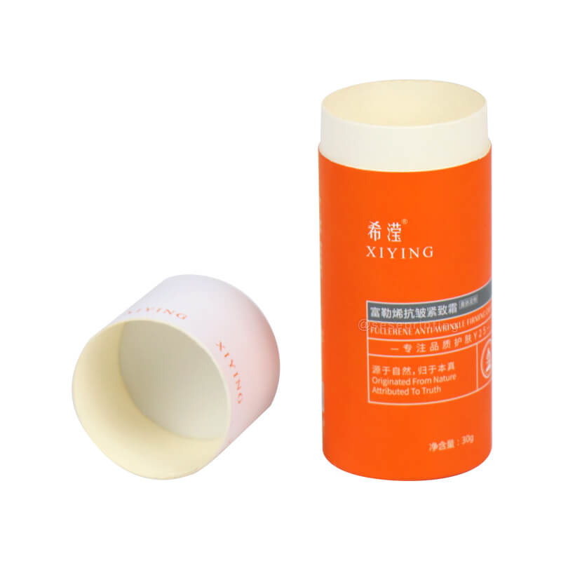 Eco-Friendly Custom Round Candle/Cosmetic Paper Tube Packaging