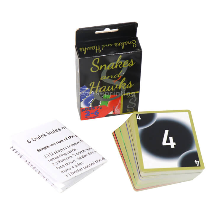 Print Your Design Playing Card Custom Front and Back Card Game