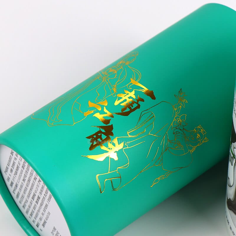 Custom Design Printing Cylinder Box Food Grade Tube Packaging