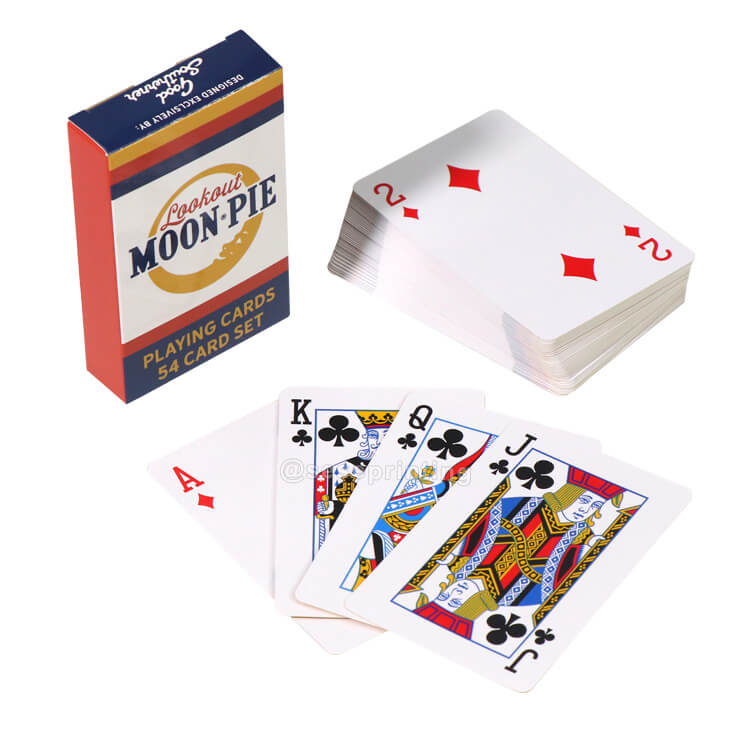 OEM Both Sides Printed 57*88mm Poker Card Custom Playing Cards