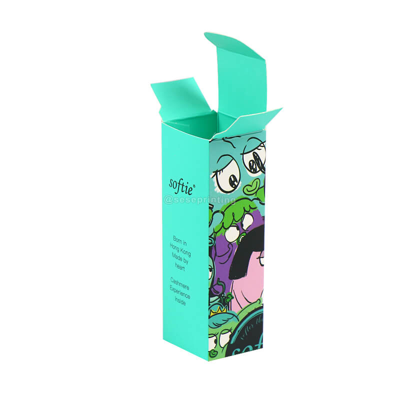 Custom Tuck Cardboard Box for Cosmetic Makeup Packaging