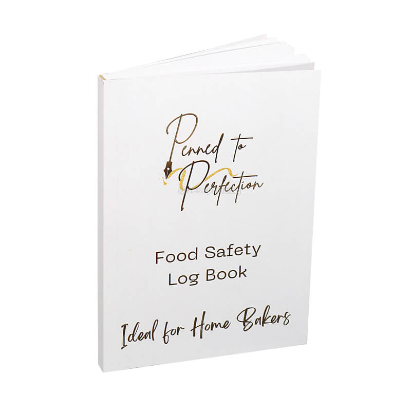 Printing Food Safety Log Books Paperback Daily Journal Planner
