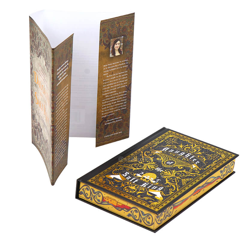 Gold Foil Finish Hardcover Book Special Edition Book Printing