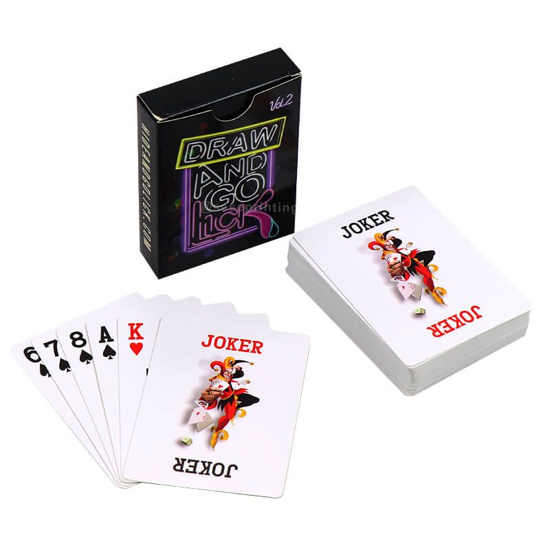 OEM Printing Poker Cards Custom Your Own Playing Fun Cards Game