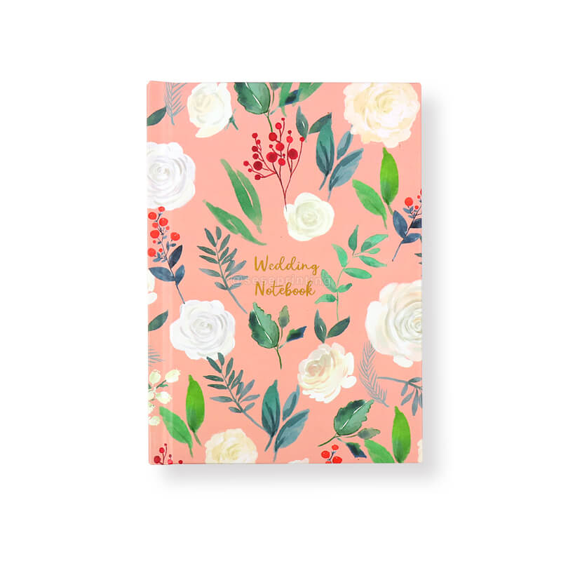 Custom Personalized Journal Hardcover Wedding Notebook Planner